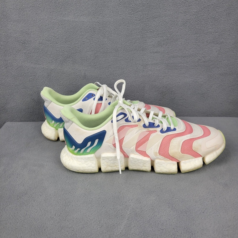 Adidas Climacool Vento FX7840 Mens 11.5 Sneakers White Glow Pink Running Shoes‎